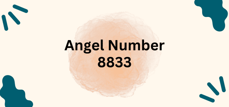 angel number 8833 meaning